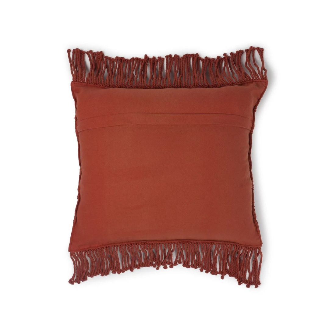Tranquil Macrame Throw Cushion Cover